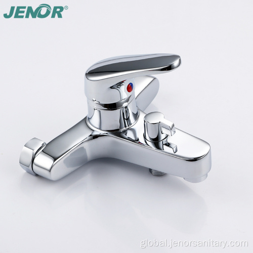 Exposed Bath And Shower Faucets Wall Mounted Single Handle Bath Shower Faucet Factory